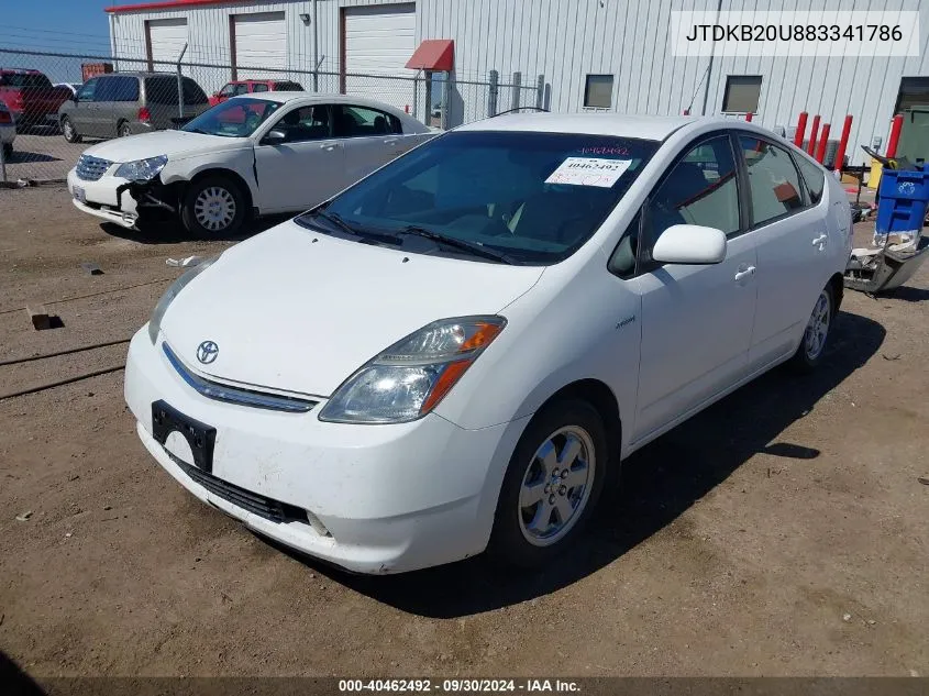 JTDKB20U883341786 2008 Toyota Prius