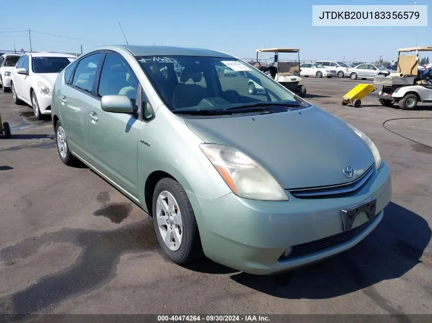 JTDKB20U183356579 2008 Toyota Prius