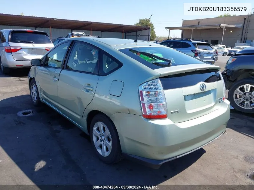 JTDKB20U183356579 2008 Toyota Prius