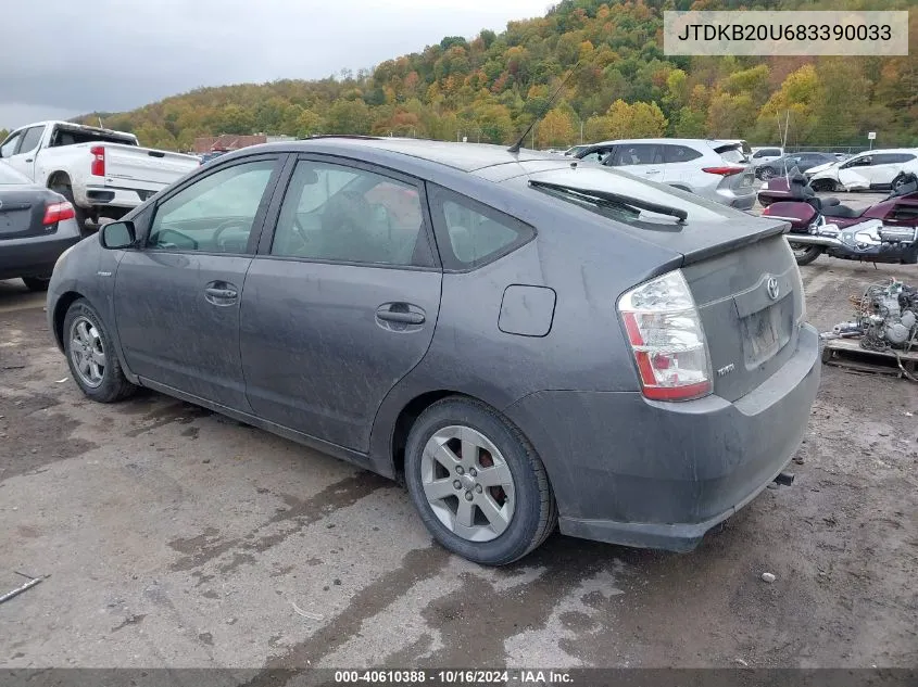 JTDKB20U683390033 2008 Toyota Prius