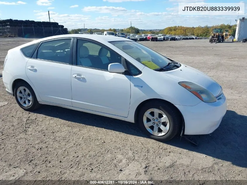 JTDKB20U883339939 2008 Toyota Prius