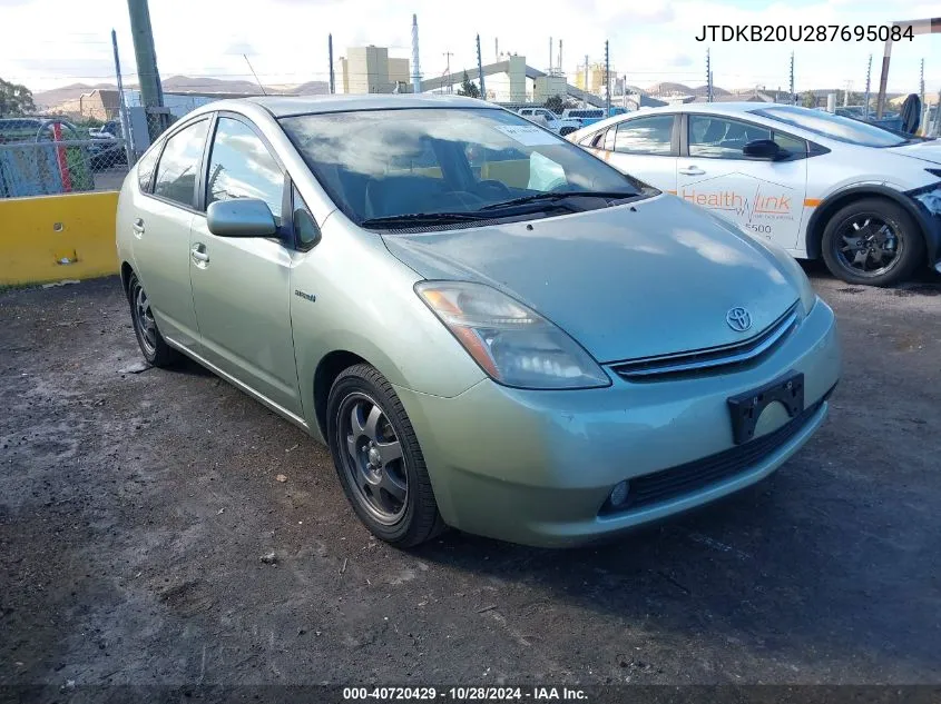 2008 Toyota Prius Touring VIN: JTDKB20U287695084 Lot: 40720429