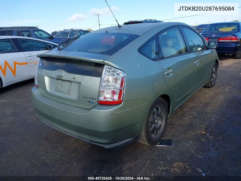 2008 Toyota Prius Touring VIN: JTDKB20U287695084 Lot: 40720429