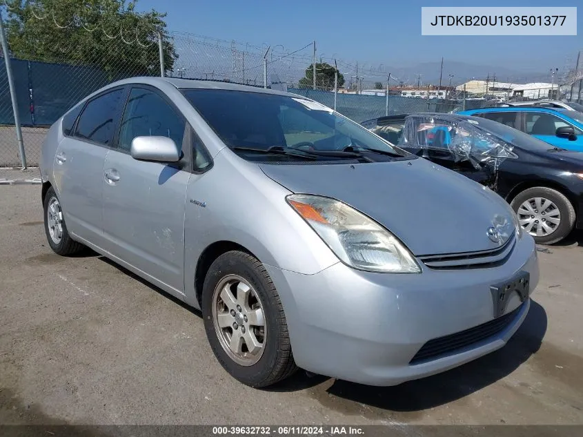 JTDKB20U193501377 2009 Toyota Prius