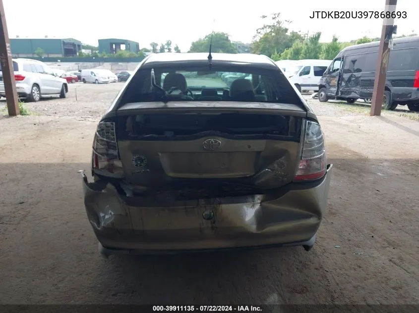 JTDKB20U397868693 2009 Toyota Prius