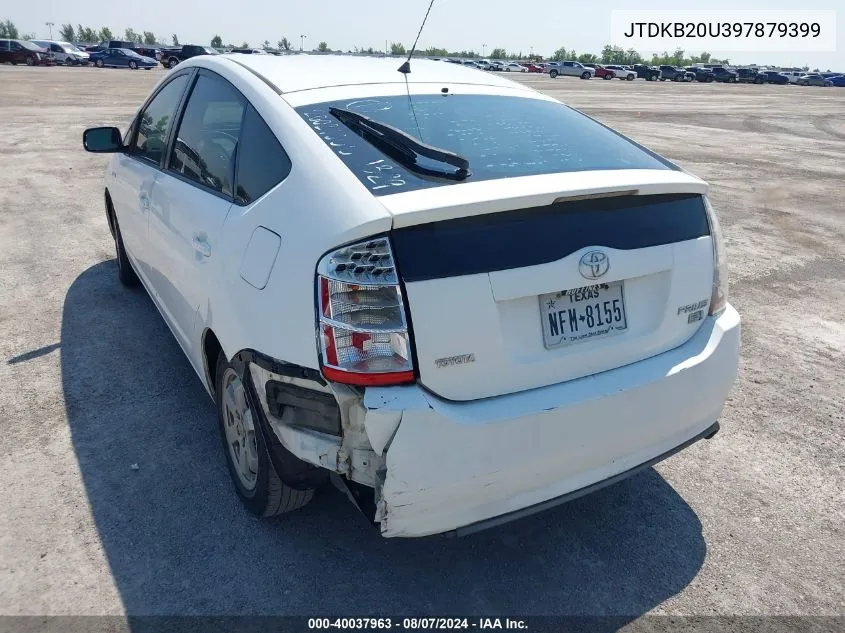 JTDKB20U397879399 2009 Toyota Prius