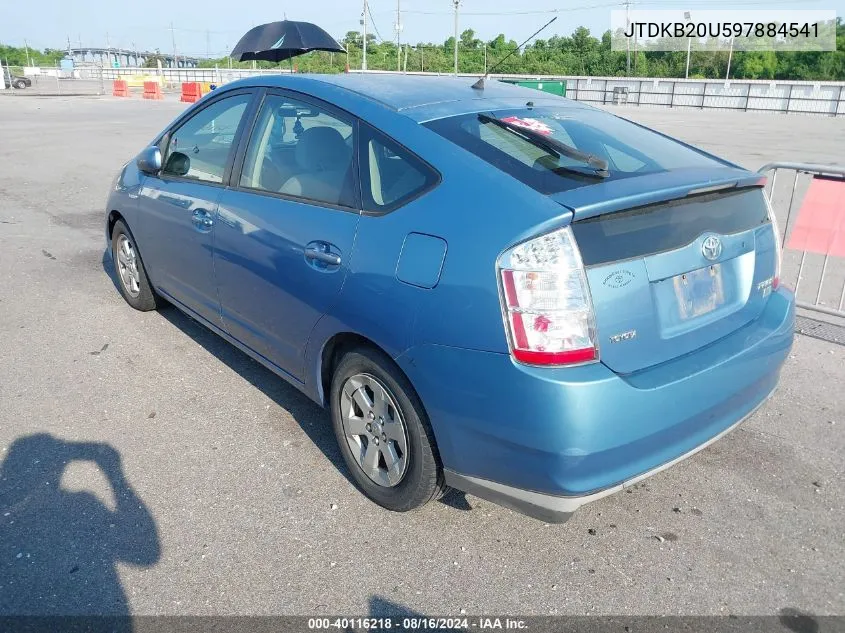 JTDKB20U597884541 2009 Toyota Prius