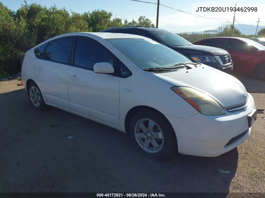 JTDKB20U193462998 2009 Toyota Prius