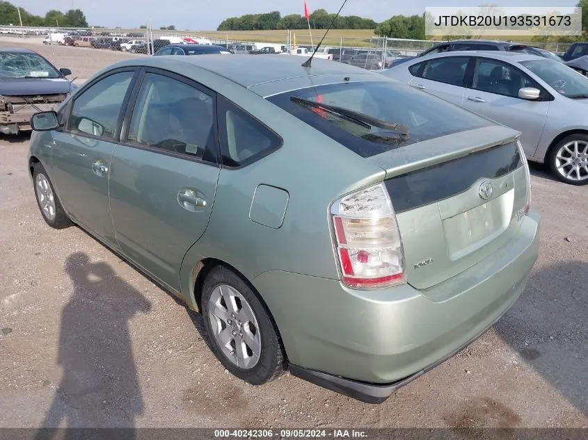 JTDKB20U193531673 2009 Toyota Prius