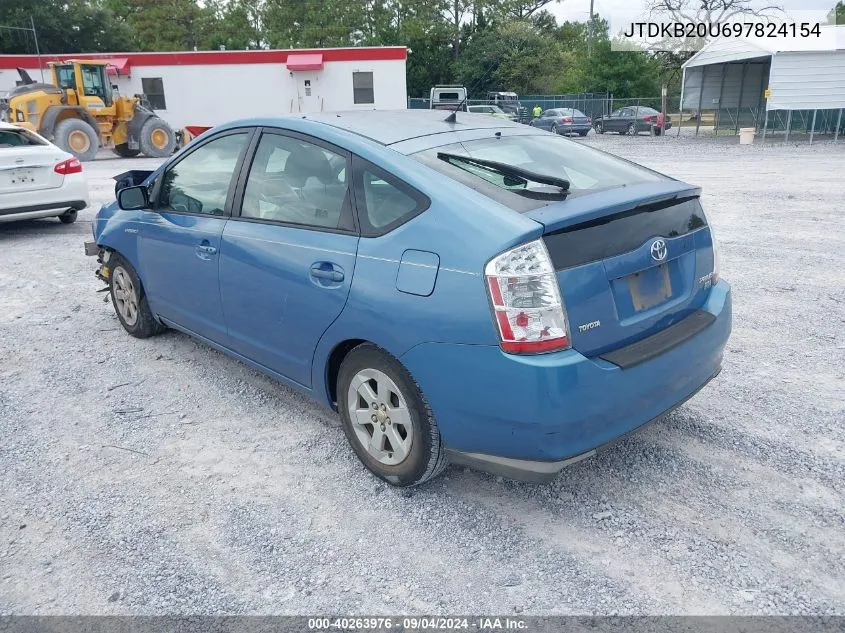 2009 Toyota Prius VIN: JTDKB20U697824154 Lot: 40263976