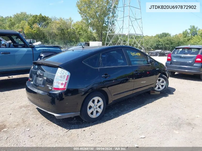 2009 Toyota Prius VIN: JTDKB20U697872902 Lot: 40268180