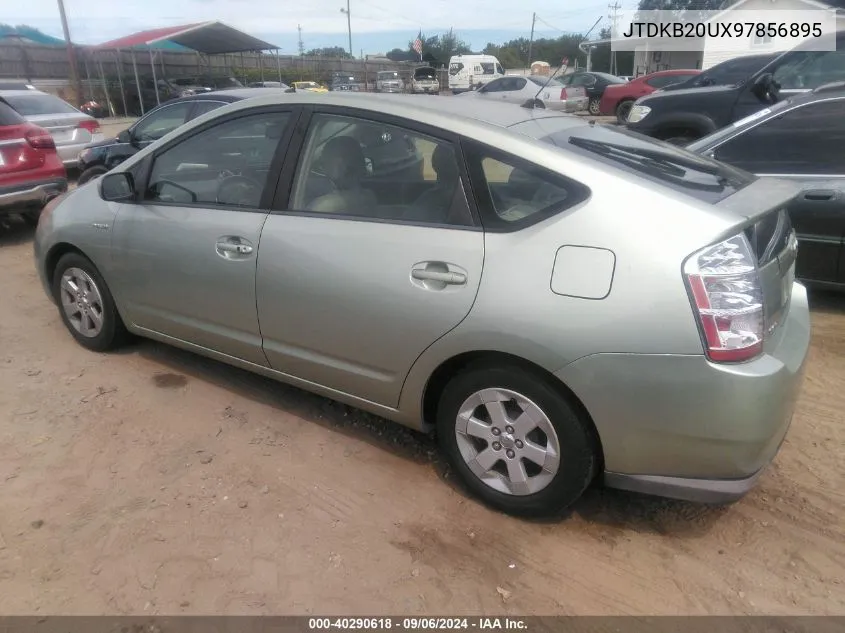 2009 Toyota Prius VIN: JTDKB20UX97856895 Lot: 40290618