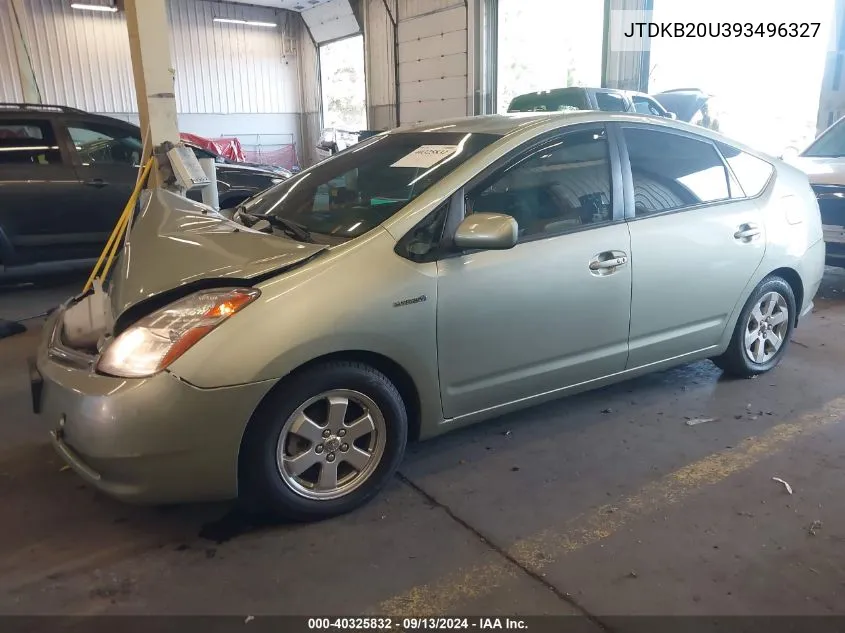 JTDKB20U393496327 2009 Toyota Prius