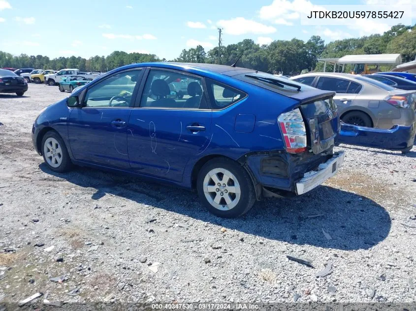 JTDKB20U597855427 2009 Toyota Prius