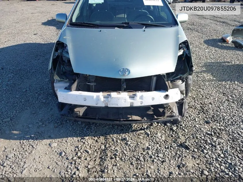 2009 Toyota Prius VIN: JTDKB20U097855206 Lot: 40464121