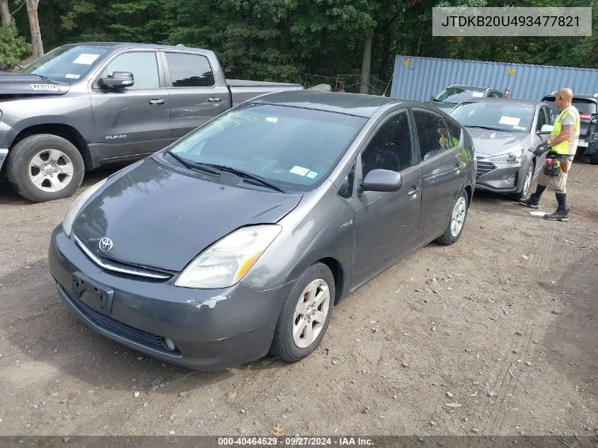 JTDKB20U493477821 2009 Toyota Prius