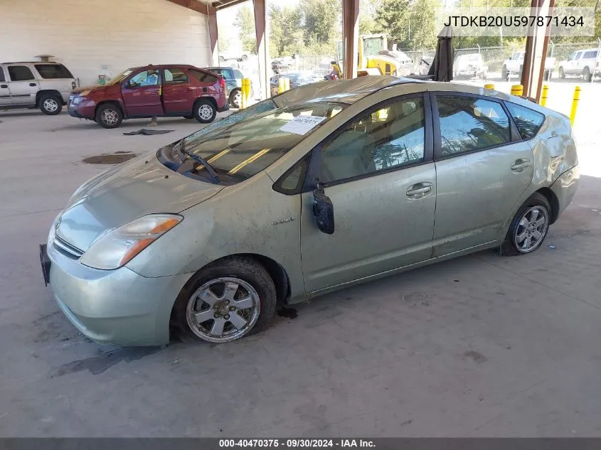 JTDKB20U597871434 2009 Toyota Prius Standard