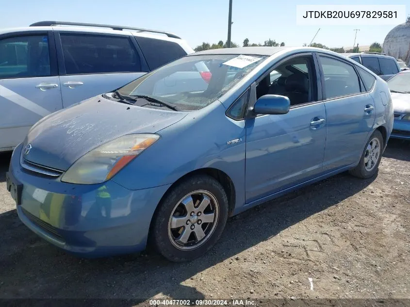 JTDKB20U697829581 2009 Toyota Prius