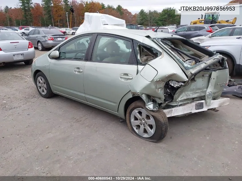 JTDKB20U997856953 2009 Toyota Prius