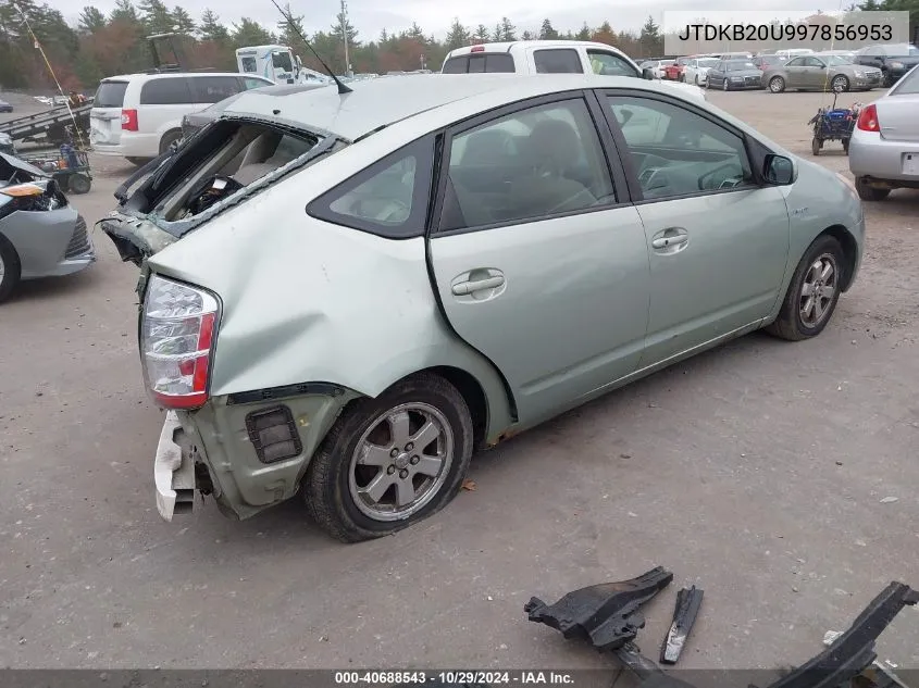 JTDKB20U997856953 2009 Toyota Prius