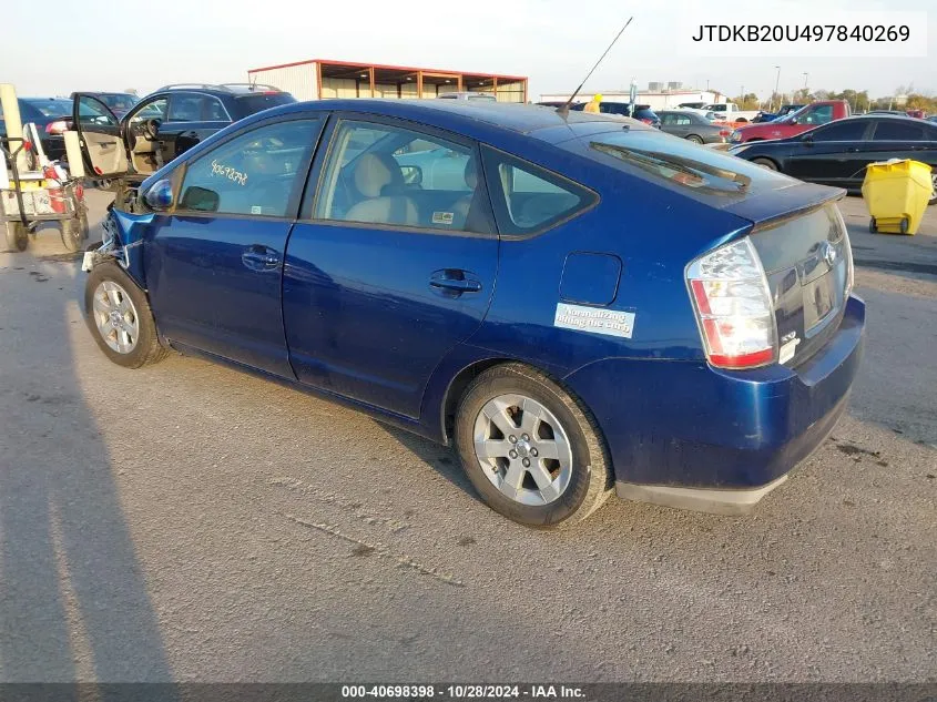 JTDKB20U497840269 2009 Toyota Prius