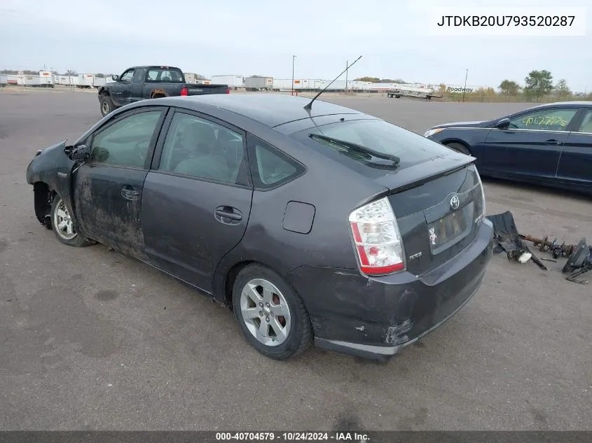 JTDKB20U793520287 2009 Toyota Prius