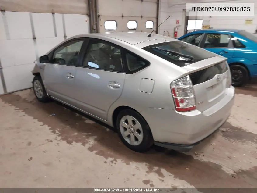 2009 Toyota Prius VIN: JTDKB20UX97836825 Lot: 40745239