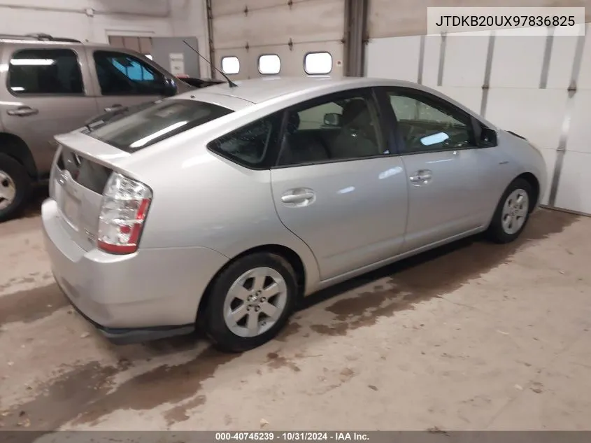 2009 Toyota Prius VIN: JTDKB20UX97836825 Lot: 40745239