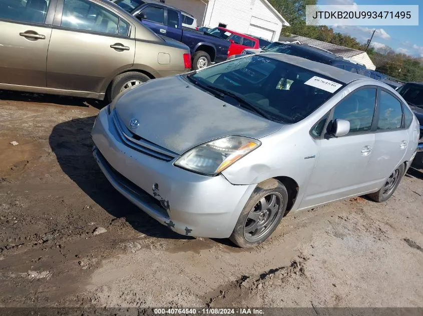 2009 Toyota Prius Touring VIN: JTDKB20U993471495 Lot: 40764540