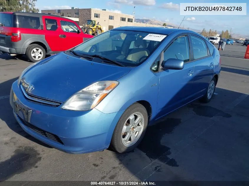 JTDKB20U497842748 2009 Toyota Prius