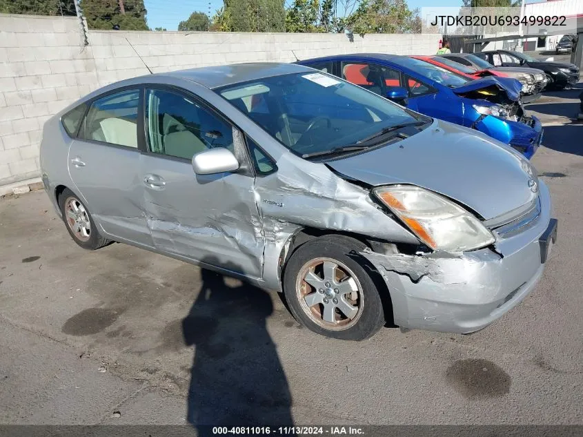 JTDKB20U693499822 2009 Toyota Prius