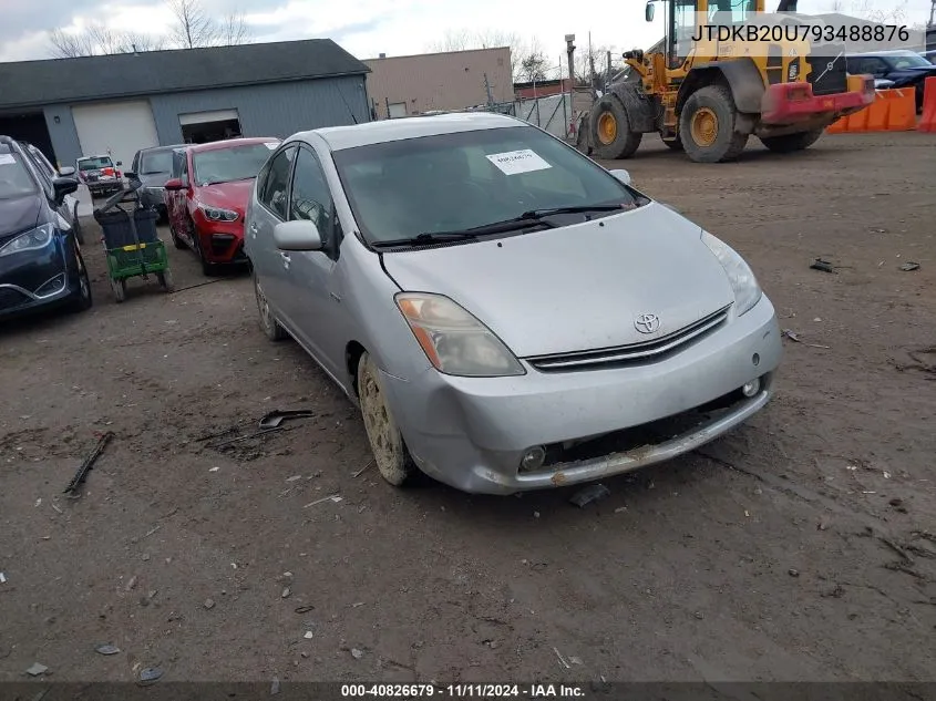 2009 Toyota Prius VIN: JTDKB20U793488876 Lot: 40826679