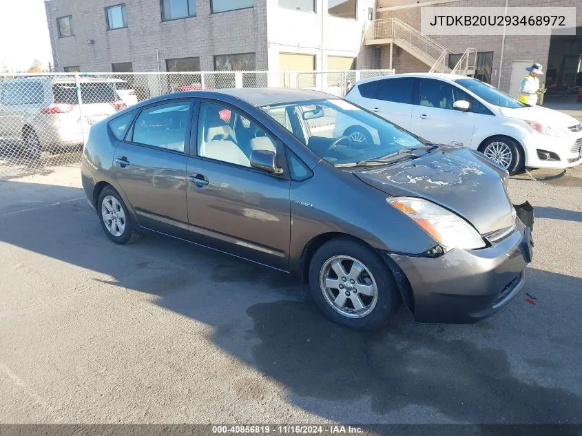 2009 Toyota Prius VIN: JTDKB20U293468972 Lot: 40856819