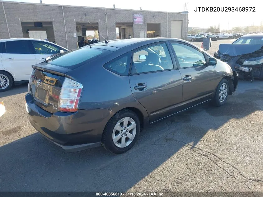 2009 Toyota Prius VIN: JTDKB20U293468972 Lot: 40856819