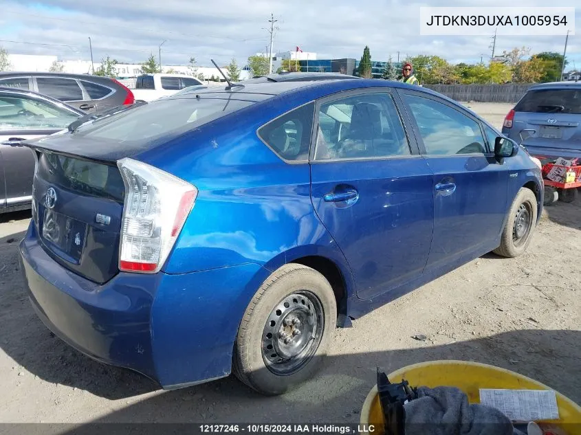 JTDKN3DUXA1005954 2010 Toyota Prius