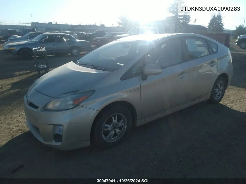 JTDKN3DUXA0090283 2010 Toyota Prius