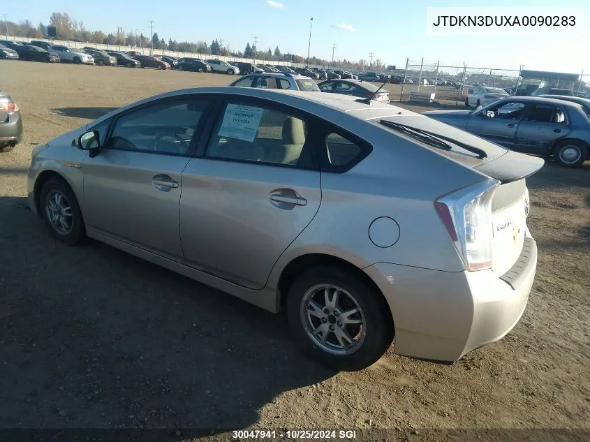 2010 Toyota Prius VIN: JTDKN3DUXA0090283 Lot: 30047941