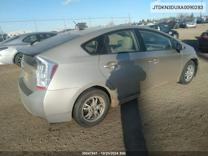 2010 Toyota Prius VIN: JTDKN3DUXA0090283 Lot: 30047941