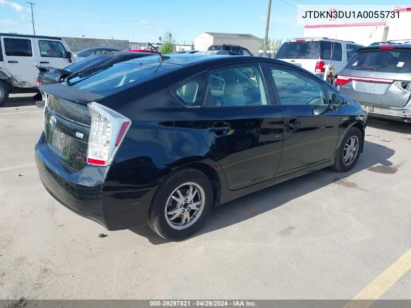 JTDKN3DU1A0055731 2010 Toyota Prius Ii