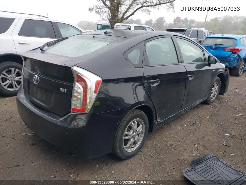 2010 Toyota Prius Ii VIN: JTDKN3DU8A5007033 Lot: 39328300