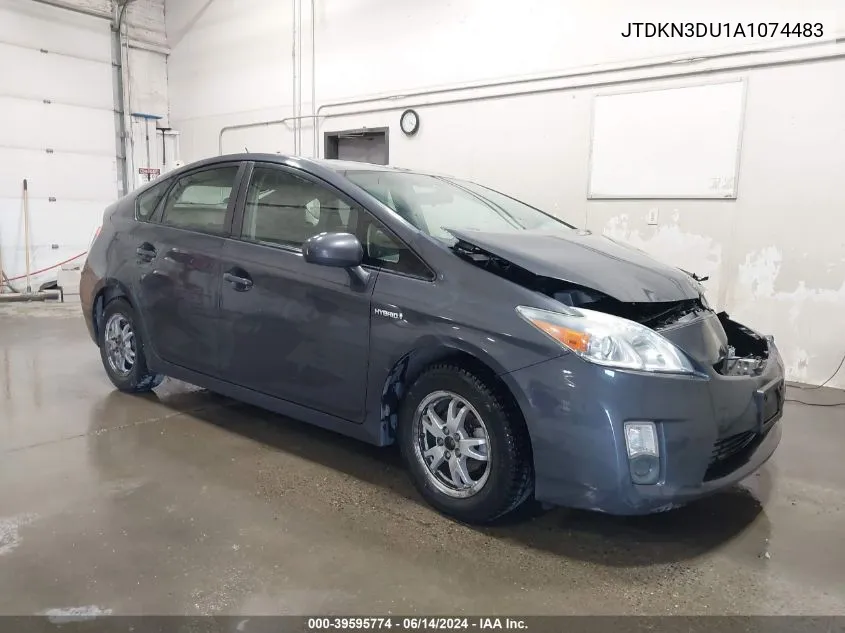 2010 Toyota Prius Ii VIN: JTDKN3DU1A1074483 Lot: 39595774