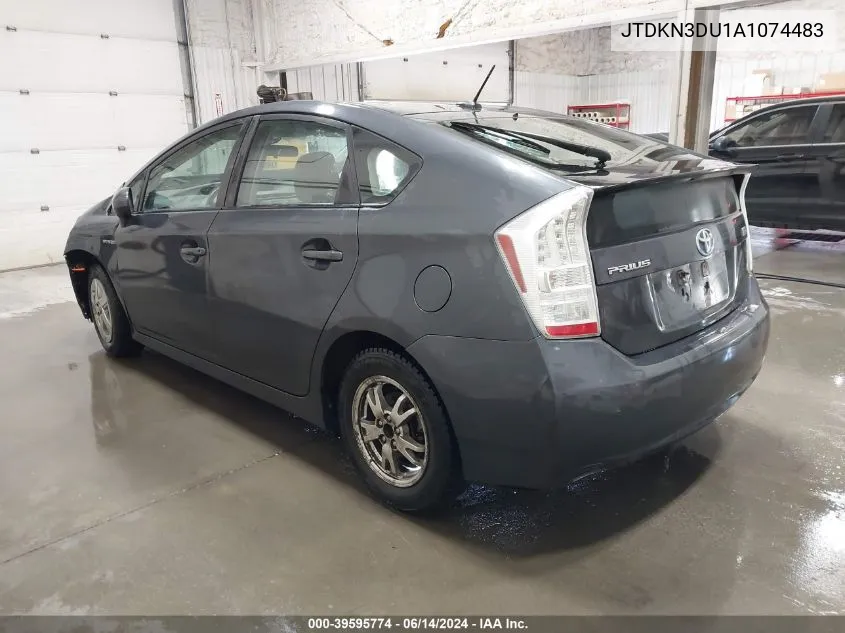 JTDKN3DU1A1074483 2010 Toyota Prius Ii