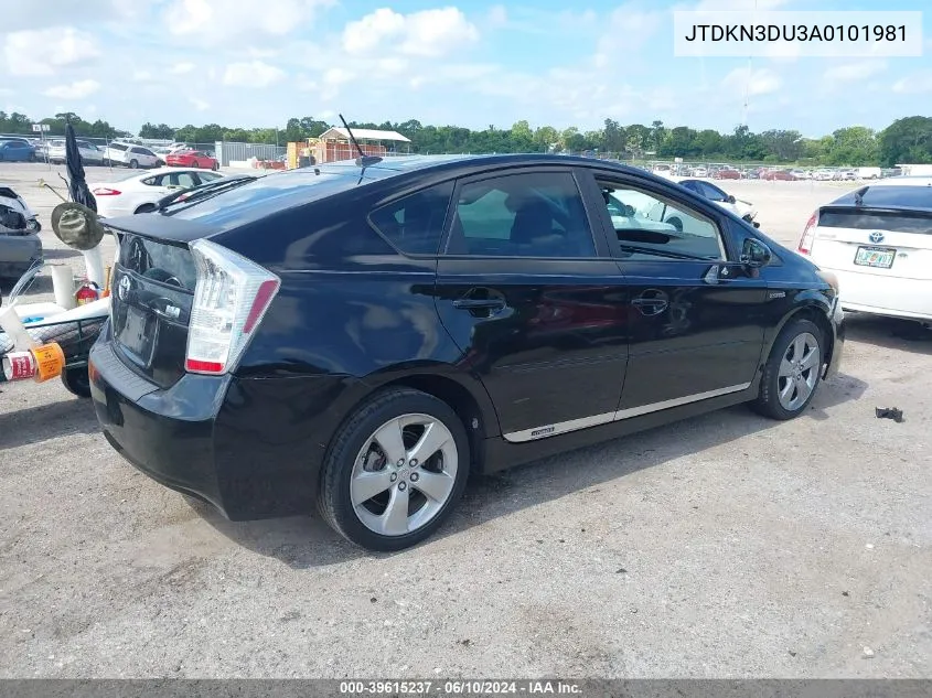 2010 Toyota Prius V VIN: JTDKN3DU3A0101981 Lot: 39615237