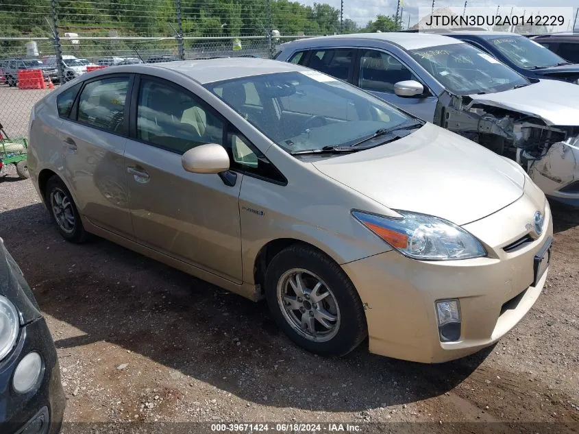 JTDKN3DU2A0142229 2010 Toyota Prius Iii