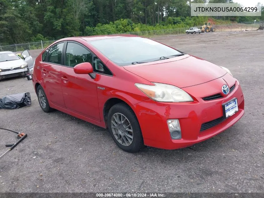 2010 Toyota Prius Ii VIN: JTDKN3DU5A0064299 Lot: 39674080