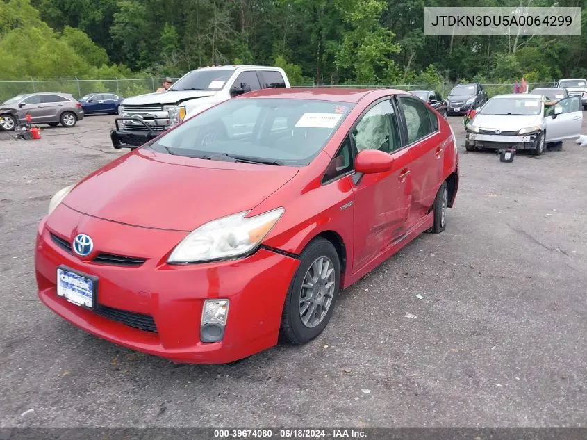 JTDKN3DU5A0064299 2010 Toyota Prius Ii