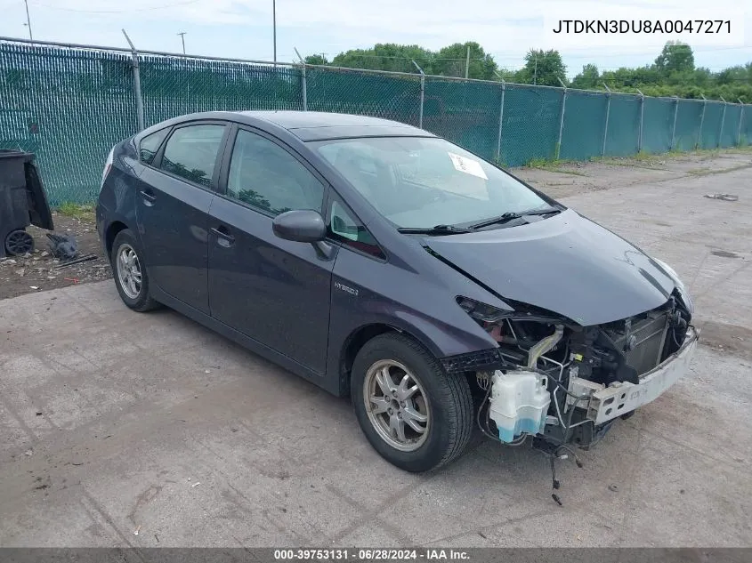 JTDKN3DU8A0047271 2010 Toyota Prius Iv