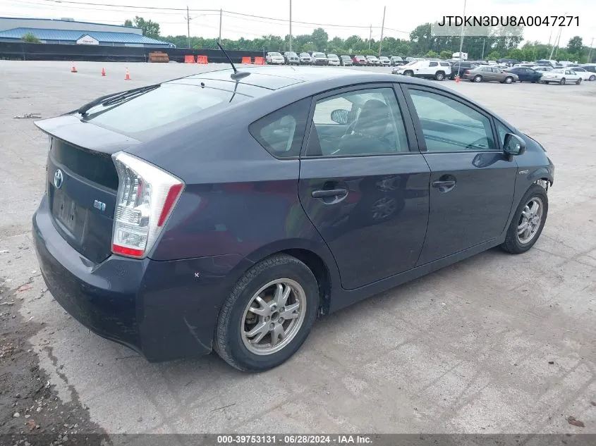 JTDKN3DU8A0047271 2010 Toyota Prius Iv