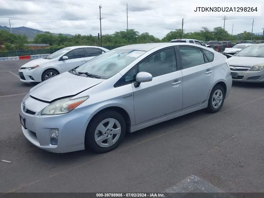 2010 Toyota Prius I/Ii/Iii/Iv/V VIN: JTDKN3DU2A1298264 Lot: 39788905