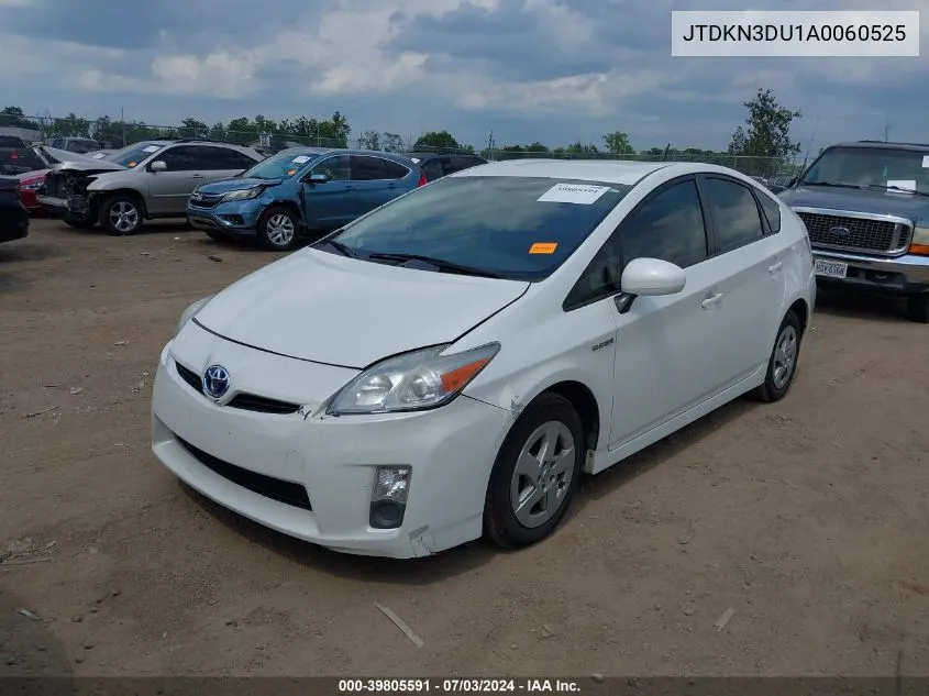 2010 Toyota Prius Ii VIN: JTDKN3DU1A0060525 Lot: 39805591